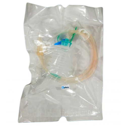 Комплект для дренажу типу В з двома відсмоктувальними трубками, 300 мл в Україні - фото №1 Комплект для дренажу типу В з двома відсмоктувальними трубками, 300 мл в Україні