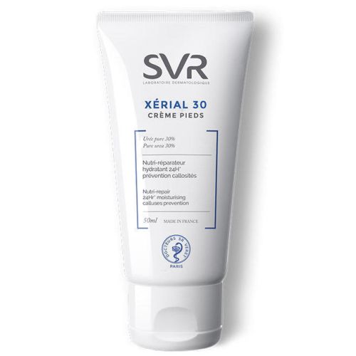 Крем SVR Xerial 30 для сухой кожи стоп 50 мл в аптеке - фото №1 Крем SVR Xerial 30 для сухой кожи стоп 50 мл в аптеке