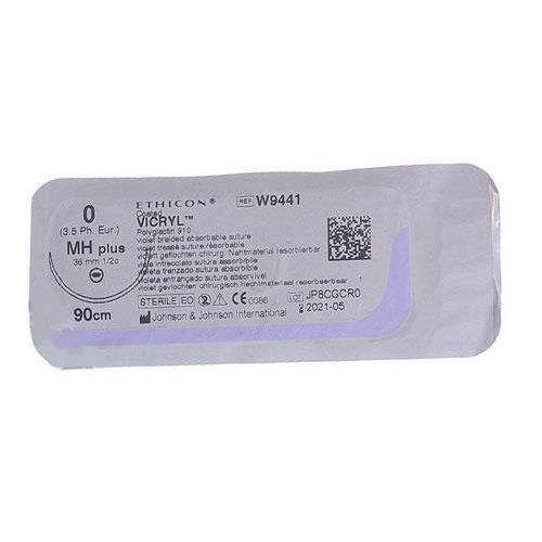 Вікрил 0, (1/2 кола) колюча модифікована голка 36,4 мм 90 см W9441 замовити - фото №1 Вікрил 0, (1/2 кола) колюча модифікована голка 36,4 мм 90 см W9441 замовити