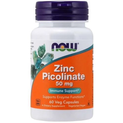 Now (Нау) Foods Zinc Picolinate (Цинк пиколинат) 50 мг капсулы №60 заказать - фото №1 Now (Нау) Foods Zinc Picolinate (Цинк пиколинат) 50 мг капсулы №60 заказать