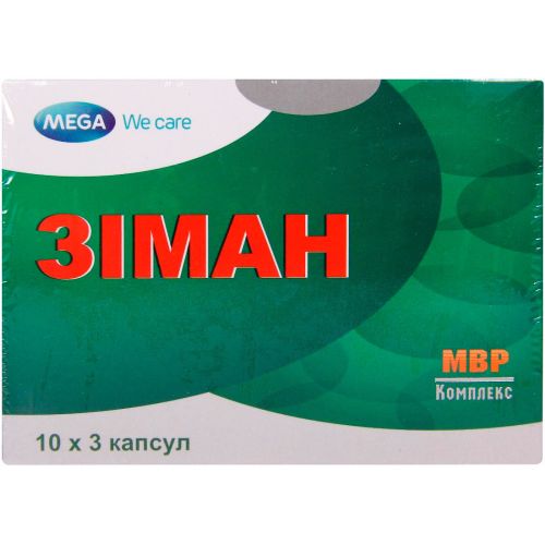 Зиман капсулы №30 в аптеке - фото №1 Зиман капсулы №30 в аптеке