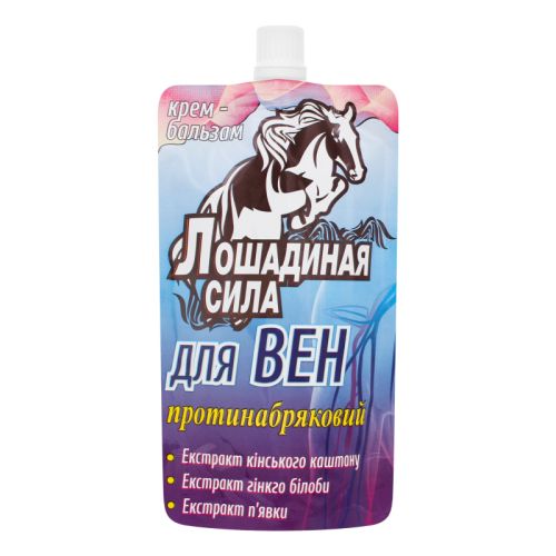 Крем-бальзам Лошадиная сила для вен противоотечной 100 мл ADD - фото №1 Крем-бальзам Лошадиная сила для вен противоотечной 100 мл ADD