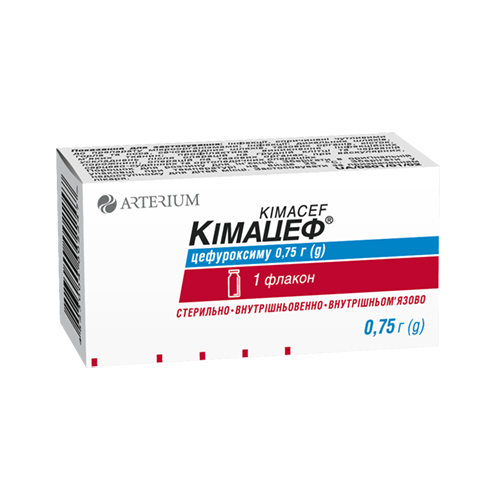 Кимацеф 0,75 г порошок для раствора флакон №1 в городе Одесса : цены, характеристики. - фото №1 Кимацеф 0,75 г порошок для раствора флакон №1 в городе Одесса : цены, характеристики.