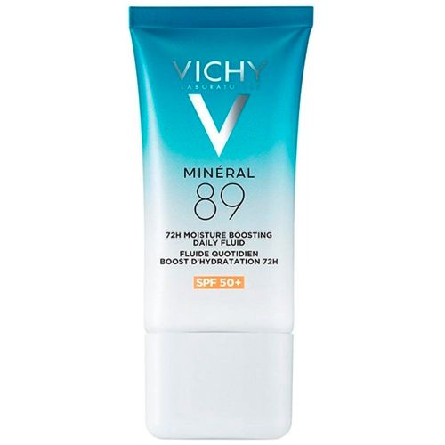Флюид Vichy (Виши) Mineral 89 солнцезащитный увлажняющий для лица SPF50+, 50 мл цена - фото №1 Флюид Vichy (Виши) Mineral 89 солнцезащитный увлажняющий для лица SPF50+, 50 мл цена