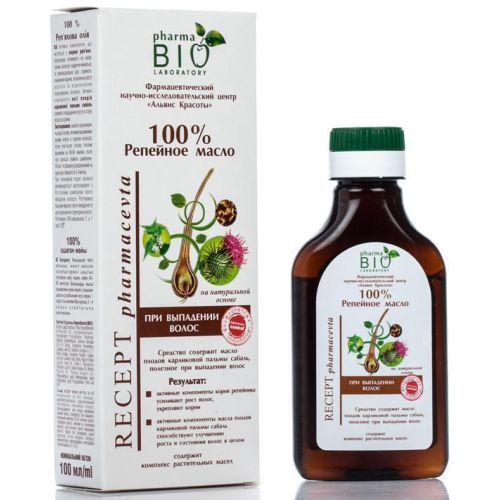 Масло Pharma BIO Репейное 100 мл цена - фото №1 Масло Pharma BIO Репейное 100 мл цена