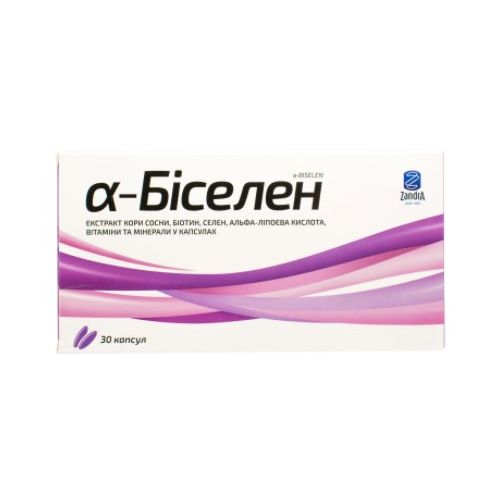 Альфа-Биселен капсулы №30 недорого - фото №1 Альфа-Биселен капсулы №30 недорого