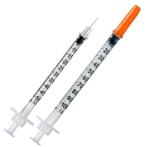 Шприц інсуліновий U-40 1мл №1 в аптеці - фото №1 Шприц інсуліновий U-40 1мл №1 в аптеці