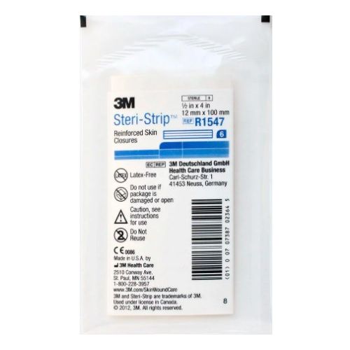 Лейкопластир Steri-Strip (Стері-Стріп) 12 мм х 100 мм R1547 в місті Запоріжжя : ціни, характеристика. - фото №1 Лейкопластир Steri-Strip (Стері-Стріп) 12 мм х 100 мм R1547 в місті Запоріжжя : ціни, характеристика.