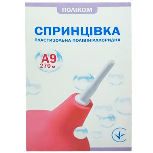 Спринцовка Поликом А-9 пластизольная 270 мл заказать - фото №1 Спринцовка Поликом А-9 пластизольная 270 мл заказать