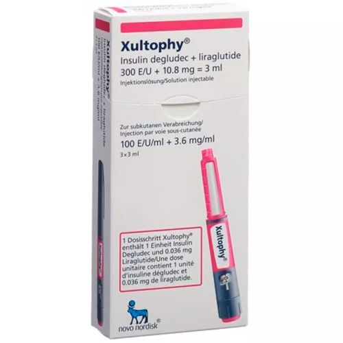 Ксалтофай 100 ЕД/мл + 3,6 мг/мл раствор для инъекций шприц-ручка 3 мл №3 в Украине - фото №1 Ксалтофай 100 ЕД/мл + 3,6 мг/мл раствор для инъекций шприц-ручка 3 мл №3 в Украине