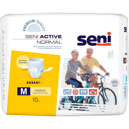 Подгузники для взрослых Seni Active Normal Medium №10 заказать - фото №1 Подгузники для взрослых Seni Active Normal Medium №10 заказать