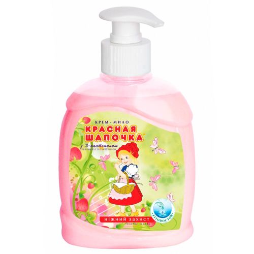 Крем-мыло Фитодоктор Красная шапочка с Д-пантенолом 300 мл заказать - фото №1 Крем-мыло Фитодоктор Красная шапочка с Д-пантенолом 300 мл заказать