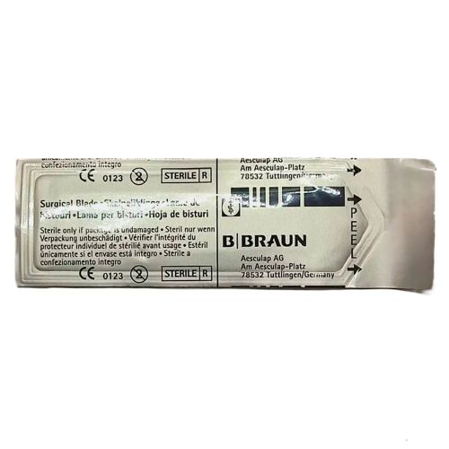Лезвие для скальпеля B.Braun хирургическое карбоновое размер 10 в аптеке - фото №1 Лезвие для скальпеля B.Braun хирургическое карбоновое размер 10 в аптеке