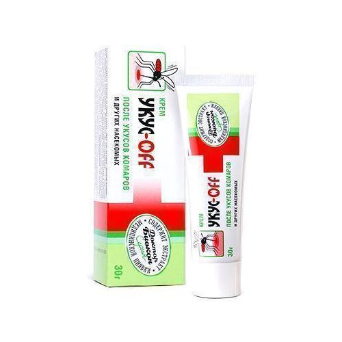 Крем Укус-Off против укусов комаров и насекомых 30 мл в интернет-аптеке - фото №1 Крем Укус-Off против укусов комаров и насекомых 30 мл в интернет-аптеке