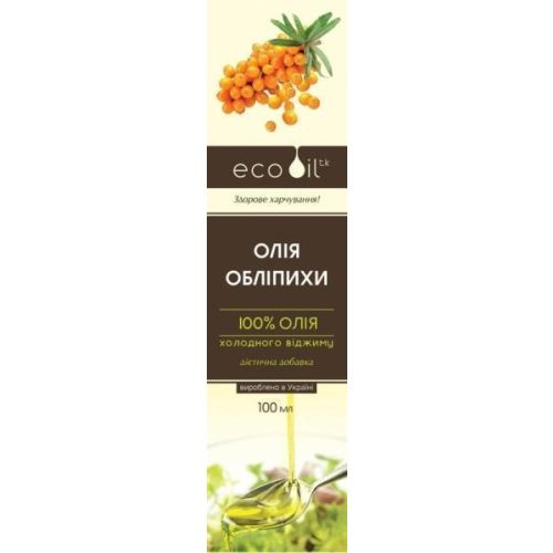 Масло облепихи 100 мл в интернет-аптеке - фото №1 Масло облепихи 100 мл в интернет-аптеке