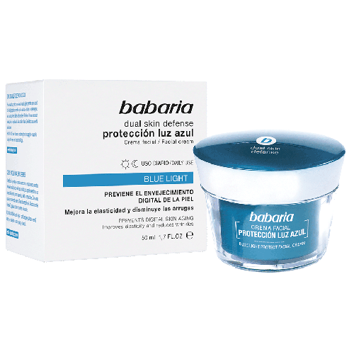 Крем Babaria (Бабария) для лица двойная защита 50 мл в аптеке - фото №1 Крем Babaria (Бабария) для лица двойная защита 50 мл в аптеке