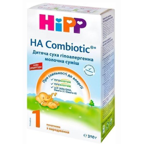 Суміш молочна Hipp 2144 НА Combiotiс-1 350 г ціна - фото №1 Суміш молочна Hipp 2144 НА Combiotiс-1 350 г ціна