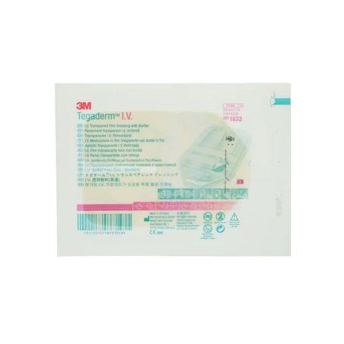 Повязка прозрачная с барьером Tegaderm (Тегадерм) IV 7 см х 8,5 см заказать - фото №1 Повязка прозрачная с барьером Tegaderm (Тегадерм) IV 7 см х 8,5 см заказать