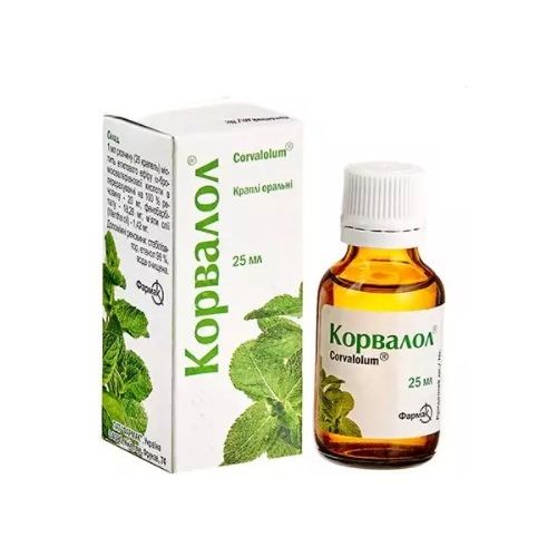Корвалол капли 25 мл в Украине - фото №1 Корвалол капли 25 мл в Украине