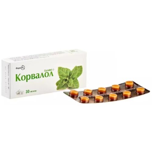 Корвалол таблетки №30 фото - фото №1 Корвалол таблетки №30 фото