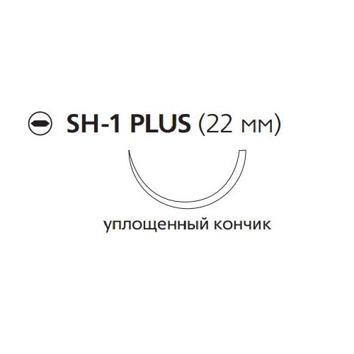 Шовний матеріал Вікріл Плюс 3-0 (1/2 кола) колюча голка 22 мм 70 см VCP 311 ціна - фото №1 Шовний матеріал Вікріл Плюс 3-0 (1/2 кола) колюча голка 22 мм 70 см VCP 311 ціна