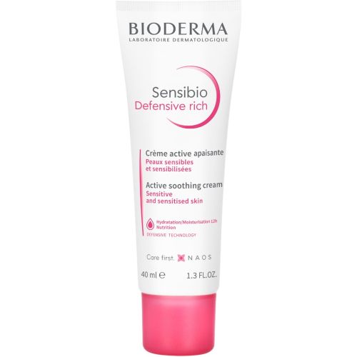 Крем Bioderma (Биодерма) Sensibio Defensive Active Soothing Cream легкий, 40 мл цена - фото №1 Крем Bioderma (Биодерма) Sensibio Defensive Active Soothing Cream легкий, 40 мл цена