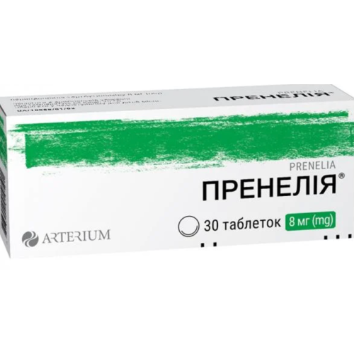 Пренелия 8 мг таблетки №30 ADD - фото №1 Пренелия 8 мг таблетки №30 ADD