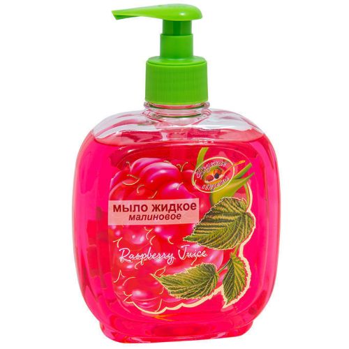 Мыло-гель жидкое Вкусные секреты Малиновое 460 мл недорого - фото №1 Мыло-гель жидкое Вкусные секреты Малиновое 460 мл недорого