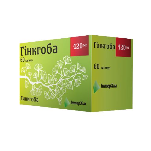 Гинкгоба 120 мг капсулы №60 ADD - фото №1 Гинкгоба 120 мг капсулы №60 ADD