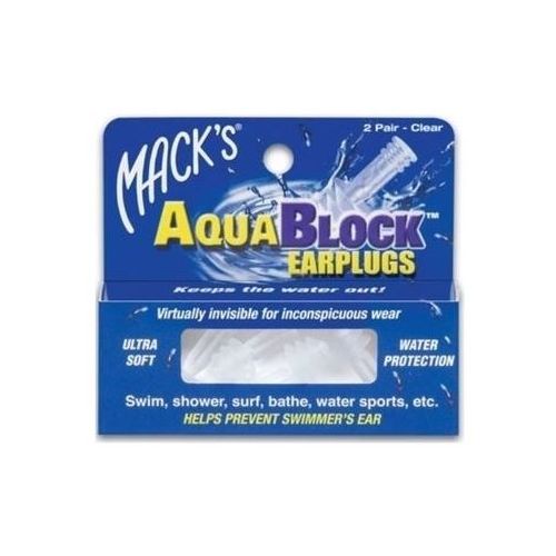 Беруші AquaBlock (АкваБлок) м'які прозорі №2 ADD - фото №1 Беруші AquaBlock (АкваБлок) м'які прозорі №2 ADD