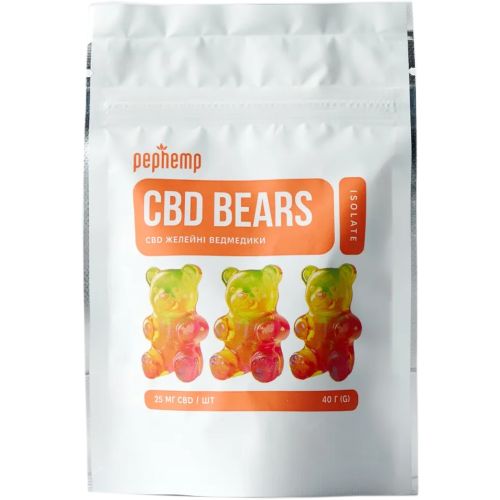 Pephemp Желейні цукерки ведмедики CBD з канабідіолом 40 г в місті Одеса : ціни, характеристика. - фото №1 Pephemp Желейні цукерки ведмедики CBD з канабідіолом 40 г в місті Одеса : ціни, характеристика.