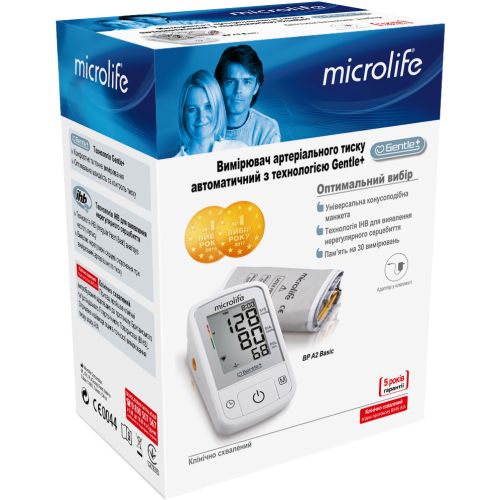 Тонометр Microlife BP A2 Basic ADD - фото №1 Тонометр Microlife BP A2 Basic ADD