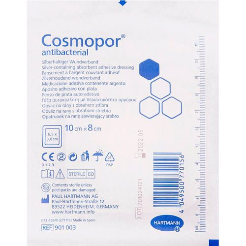 Пов'язка Сosmopor Antibacterial 10х8 см №1 в місті Запоріжжя : ціни, характеристика. - фото №1 Пов'язка Сosmopor Antibacterial 10х8 см №1 в місті Запоріжжя : ціни, характеристика.