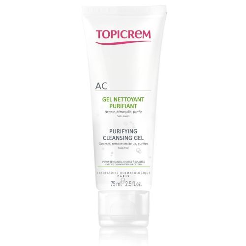 Гель Topicrem АC очищуючий/себорегулюючий 75 мл в місті Чернігів : ціни, характеристика. - фото №1 Гель Topicrem АC очищуючий/себорегулюючий 75 мл в місті Чернігів : ціни, характеристика.