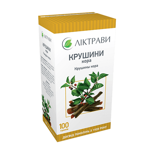 Крушини кора 2,5 г пакети №20 недорого - фото №1 Крушини кора 2,5 г пакети №20 недорого