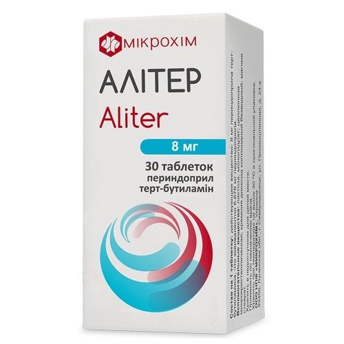 Алитер 8 мг таблетки №30 в интернет-аптеке - фото №1 Алитер 8 мг таблетки №30 в интернет-аптеке