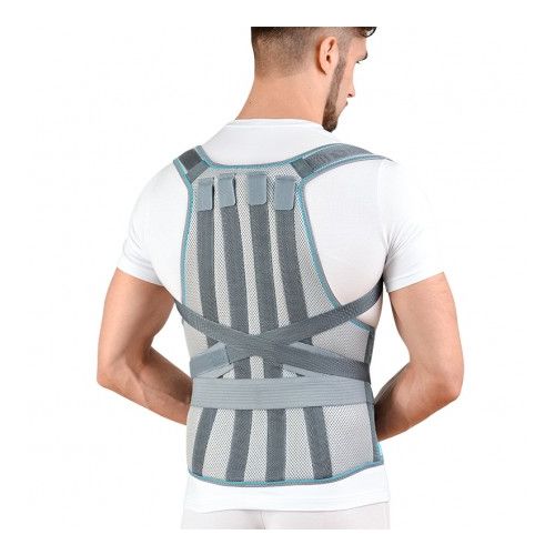 Корректор постави Алком ортопедичний сірий, р.3 (1070) в аптеці - фото №1 Корректор постави Алком ортопедичний сірий, р.3 (1070) в аптеці