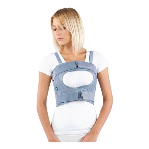 Бандаж Алком післяопераційний торакальний жіночий, сірий, р.4 (2027) замовити - фото №1 Бандаж Алком післяопераційний торакальний жіночий, сірий, р.4 (2027) замовити