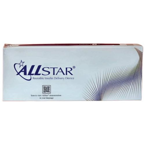 Шприц-ручка інсулінова багаторазового використання Allstar Sanofi (бірюзового кольору) замовити - фото №1 Шприц-ручка інсулінова багаторазового використання Allstar Sanofi (бірюзового кольору) замовити