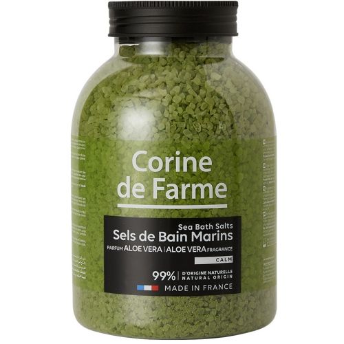 Соль морская Corine De Farme (Корин Де Фарм) для ванн Алое Вера 1,3 кг заказать - фото №1 Соль морская Corine De Farme (Корин Де Фарм) для ванн Алое Вера 1,3 кг заказать