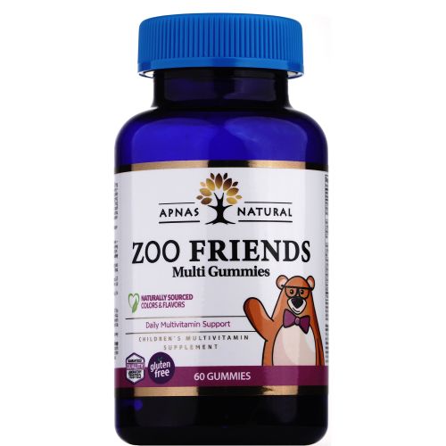 Apnas Natural (Апнас Натурал) Zoo Friends таблетки жувальні №60 в місті Одеса : ціни, характеристика. - фото №1 Apnas Natural (Апнас Натурал) Zoo Friends таблетки жувальні №60 в місті Одеса : ціни, характеристика.