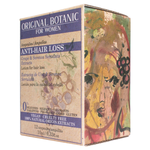 Лосьон Original Botanic (Ориджинал Ботаник) Anti-Hair Loss против выпадения волос женский 12 шт. x 10 мл купить - фото №1 Лосьон Original Botanic (Ориджинал Ботаник) Anti-Hair Loss против выпадения волос женский 12 шт. x 10 мл купить