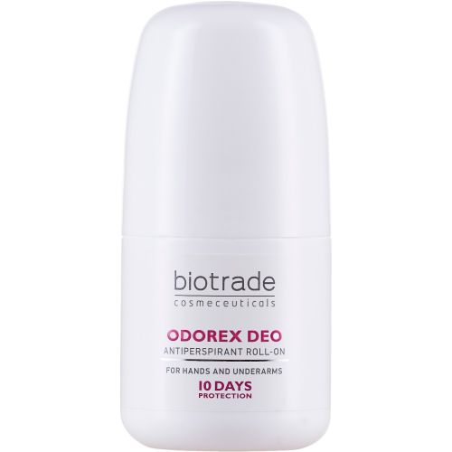 Антиперспірант Biotrade (Біотрейд) Odorex тривалої дії "10 днів захисту" кульковий, 40 мл ціна - фото №1 Антиперспірант Biotrade (Біотрейд) Odorex тривалої дії "10 днів захисту" кульковий, 40 мл ціна