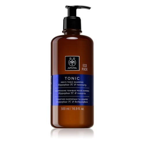 Шампунь Apivita (Апивита) мужской тонизирующий для волос что редеют с розмарином и люпином 500 мл в интернет-аптеке - фото №1 Шампунь Apivita (Апивита) мужской тонизирующий для волос что редеют с розмарином и люпином 500 мл в интернет-аптеке
