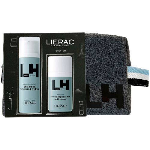 Набір Lierac (Лієрак) Promo Homme Global Anti-Aging (Флюїд 50 мл+Дезодорант 50 мл+Косметичка) фото - фото №1 Набір Lierac (Лієрак) Promo Homme Global Anti-Aging (Флюїд 50 мл+Дезодорант 50 мл+Косметичка) фото