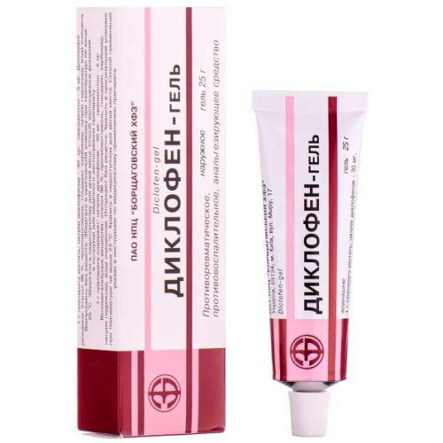 Диклофен-гель 3% туба 25 г купить - фото №1 Диклофен-гель 3% туба 25 г купить