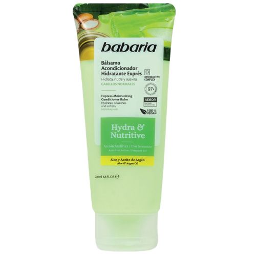 Кондиціонер Babaria (Бабарія) експрес-зволоження для волосся 200 мл купити - фото №1 Кондиціонер Babaria (Бабарія) експрес-зволоження для волосся 200 мл купити