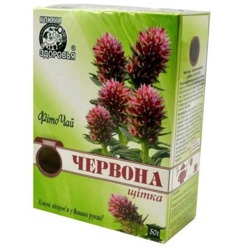 Фиточай Ключи Здоровья Красная щетка пачка 50 г ADD - фото №1 Фиточай Ключи Здоровья Красная щетка пачка 50 г ADD
