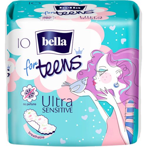 Гигиенических прокладок Bella for Teens Ultra Sensitive, 10 шт. в интернет-аптеке - фото №1 Гигиенических прокладок Bella for Teens Ultra Sensitive, 10 шт. в интернет-аптеке