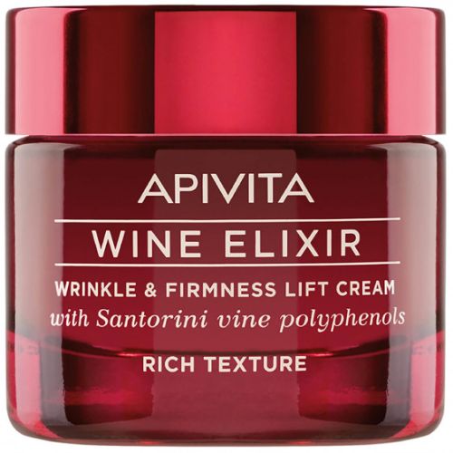 Крем-ліфтинг Apivita (Апівіта) Wine Elixir насичений з поліфенолами вина регіону Санторіні 50 мл в інтернет-аптеці - фото №1 Крем-ліфтинг Apivita (Апівіта) Wine Elixir насичений з поліфенолами вина регіону Санторіні 50 мл в інтернет-аптеці